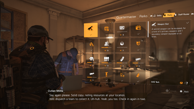 Советы по игре в Division 2, Пассивные навыки, которые следует открыть в первую очередь Советы по игре в Division 2, Пассивные навыки, которые следует открыть в первую очередь