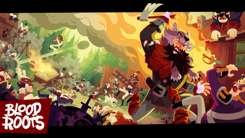 Лучшие игры для Nintendo Switch в 2019 году, Bloodroots Лучшие игры для Nintendo Switch в 2019 году, Bloodroots