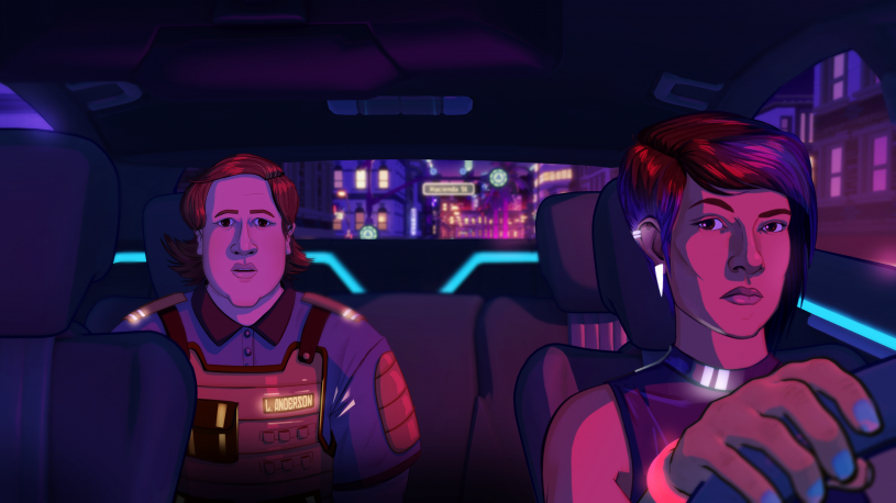 Лучшие игры для Nintendo Switch в 2019 году, Neo Cab Лучшие игры для Nintendo Switch в 2019 году, Neo Cab