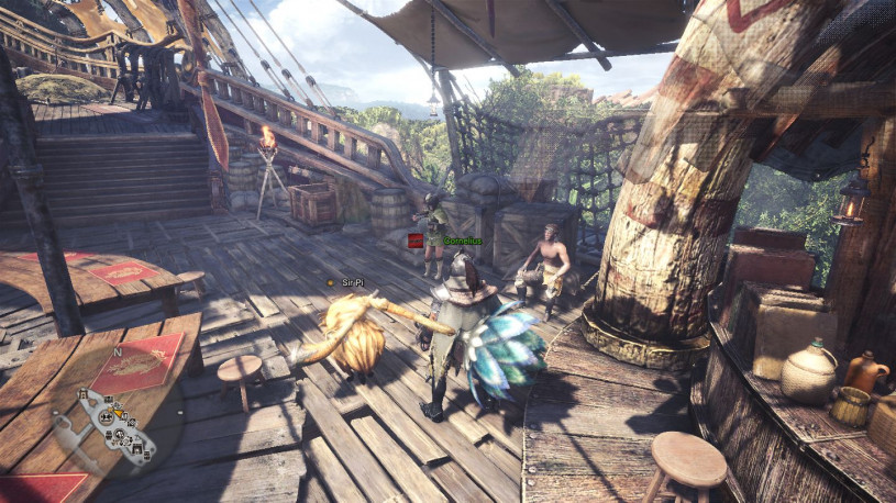 Лучшие моды на Monster Hunter World, Перенос NPC в одну локацию (Improved NPC Locations Mod) Лучшие моды на Monster Hunter World, Перенос NPC в одну локацию (Improved NPC Locations Mod)