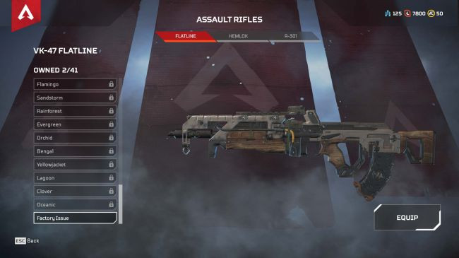 Apex Legends характеристики оружия, Штурмовые винтовки Apex Legends характеристики оружия, Штурмовые винтовки
