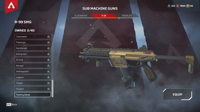 Apex Legends характеристики оружия, Пистолеты-пулеметы Apex Legends характеристики оружия, Пистолеты-пулеметы