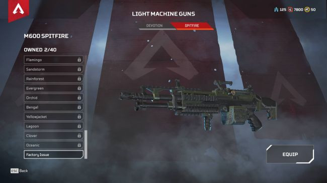 Apex Legends характеристики оружия, Пулеметы Apex Legends характеристики оружия, Пулеметы