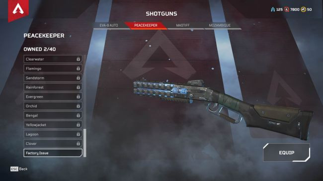 Apex Legends характеристики оружия, Дробовики Apex Legends характеристики оружия, Дробовики